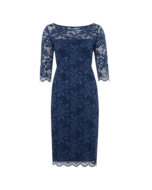 Alie Street London Blue Lila Lace Dress