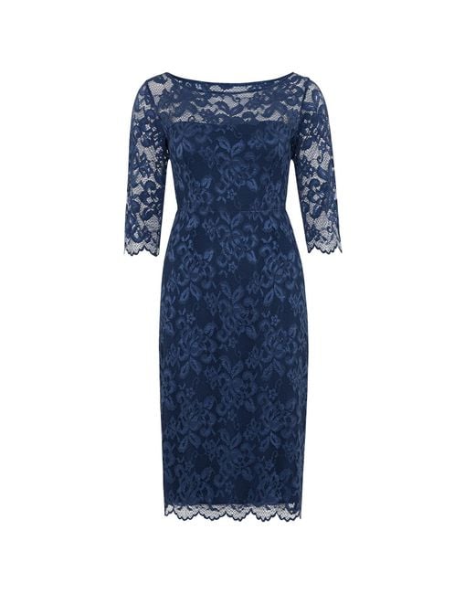 Alie Street London Blue Lila Lace Dress