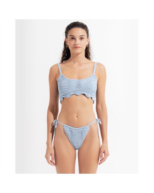 Morrato Bali Blue Noel Bikini Bottom Eyes