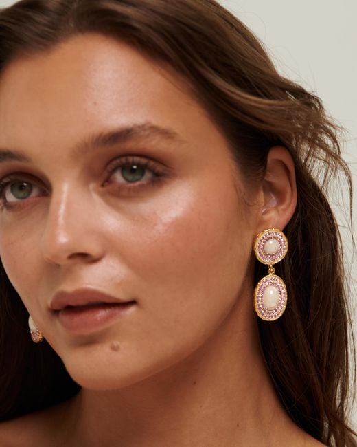 Ornare the Label Metallic Athena Earrings