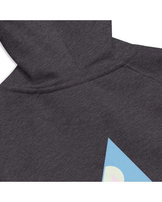 Anchor and Crew Gray Heather Just Explore. Seeker Organic Cotton Raglan Hoodie for men