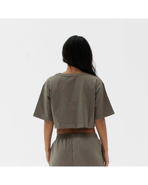 Storm Green Easy Crop Top