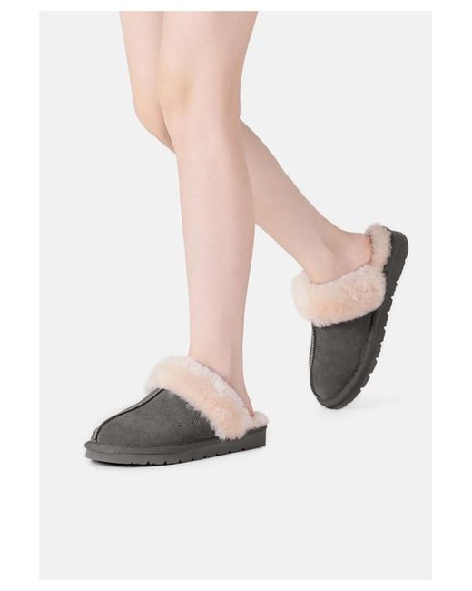 EverAu Australia Gray Raven Slippers