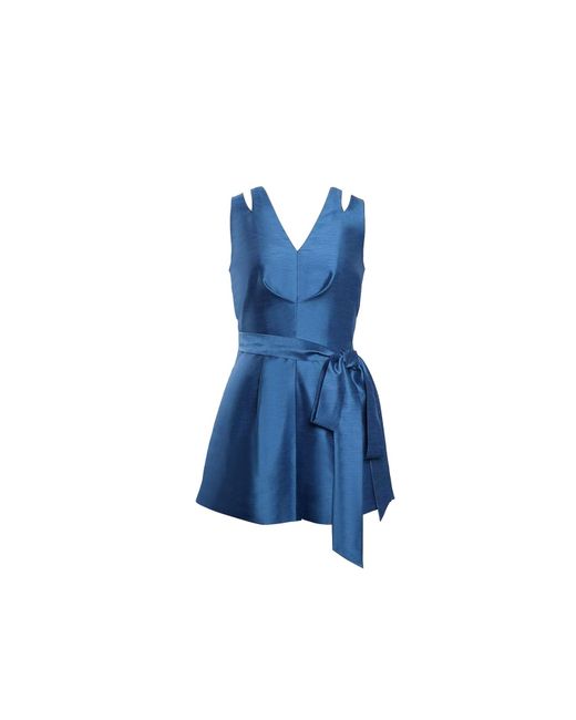 Emma Wallace Blue Jasmine Romper