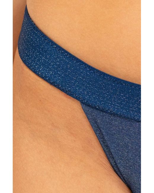 Leyla Maya Ltd Blue Sevi Bikini Bottoms