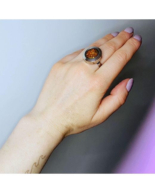 My Little Nature Blue Artisan Ring For