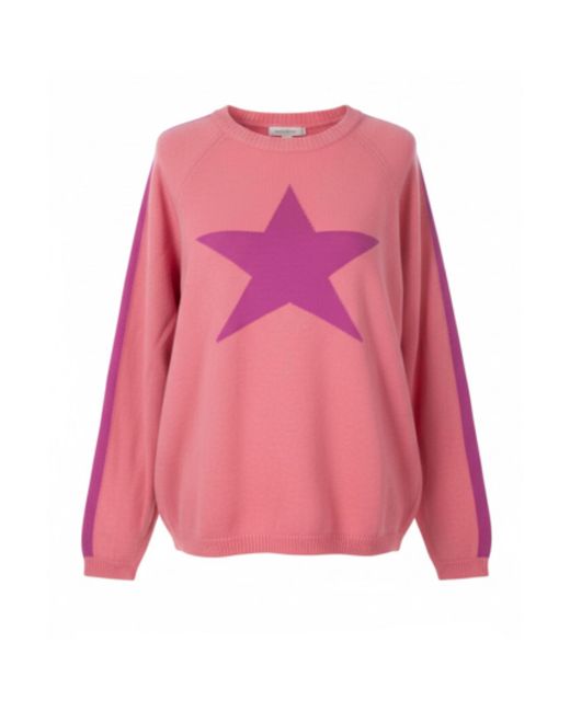 At Last Pink Cashmere Mix Sweater