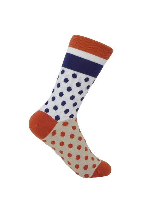 Peper Harow - Made in England Blue Five Days Socks Bundle