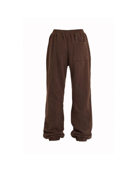 Loom Archives Brown Loom Cuffed Leg Jogger