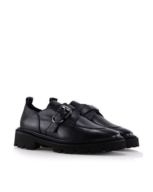 Notabene Black Tecla Loafers, Leather