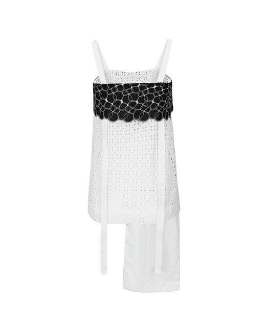 Boutique Kaotique Black Non Symmetrical Tank Top