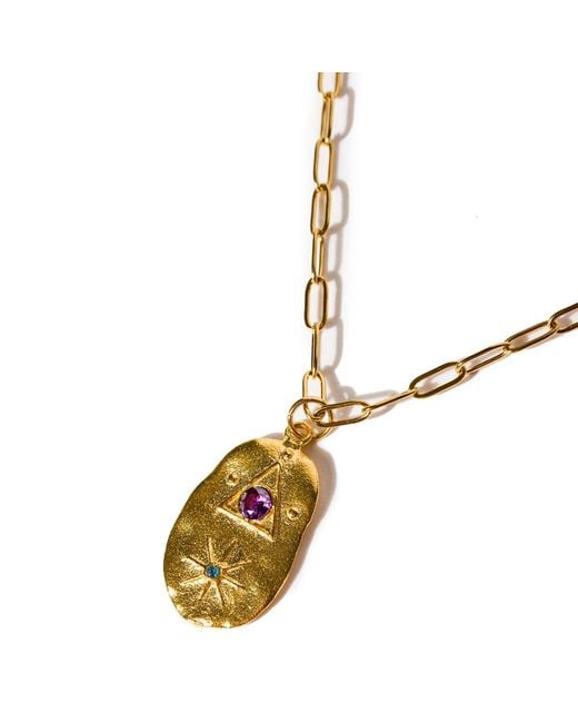 Kybele Studio Metallic Talisman Necklace