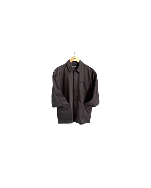 Walter Denim Limited Black Chocolate Lotus Workshirt for men