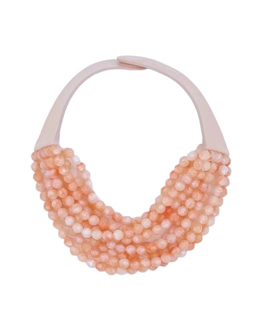 Fairchild Baldwin Pink Medium Bella Sunkist Necklace