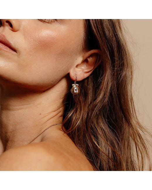 Zoe & Morgan Metallic Cordelia Earrings