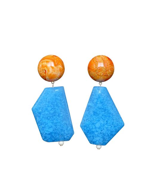 Malolo Jewelry Blue Sunlit Drop Earrings