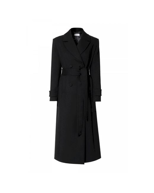 AGGI by HALEWSKI Black Cartney Maxi Coat