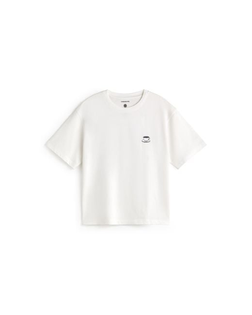 Thinking Mu White Lucia Window View T-Shirt