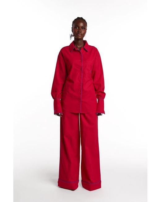 Ofuure Red Nikki Pants