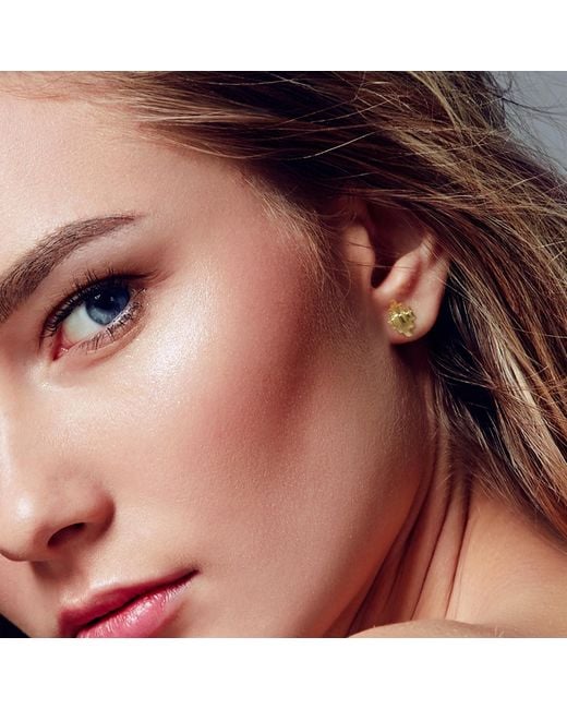 Meulien Metallic Multi Semicircle Geometric Stud Earrings
