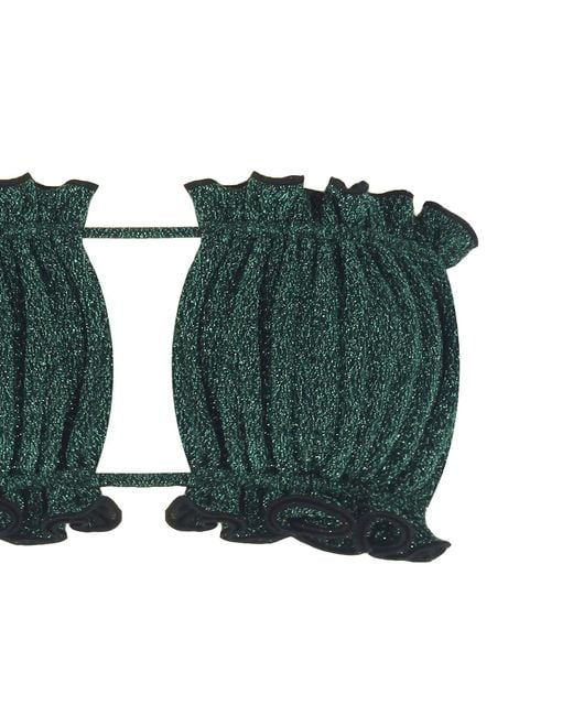 Nur Karaata Green Sun Sparkle Bikini Set