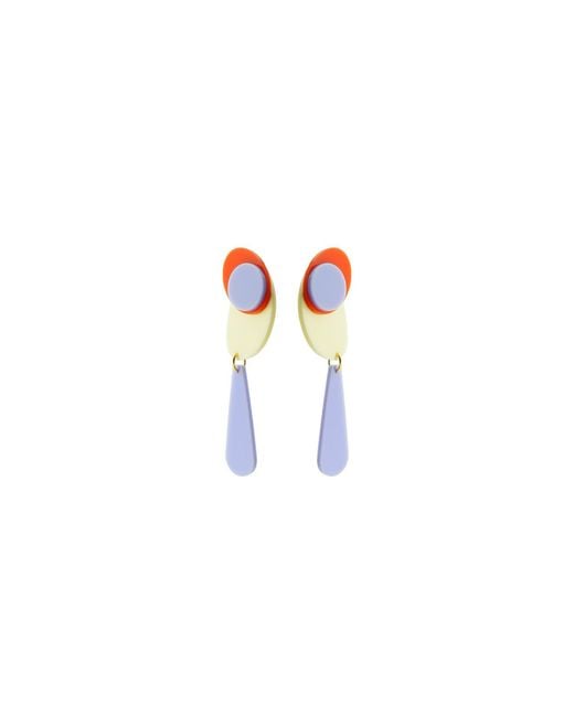 Gissa Bicalho Red Earring Organic F