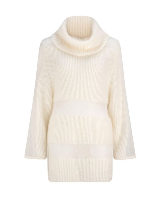 dref by d White Gelso Knit