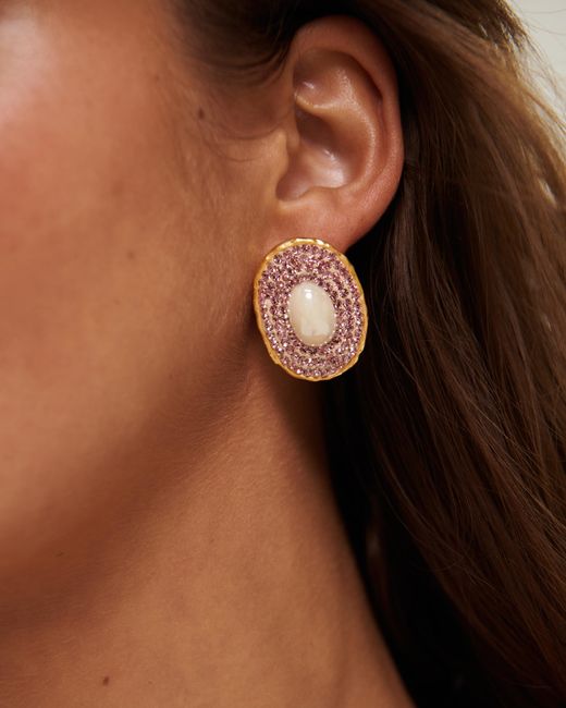 Ornare the Label Pink Siren Earrings