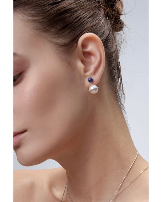 Freqnc Atelier Purple Orphic Cosmic Egg Earrings