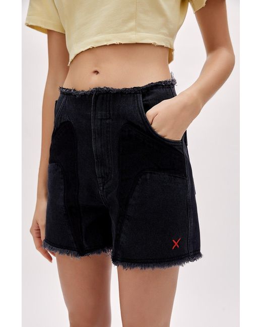 Pcfg Black Boomerang Shorts