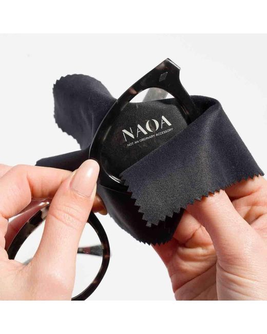 Naoa Black Glasses Care Set
