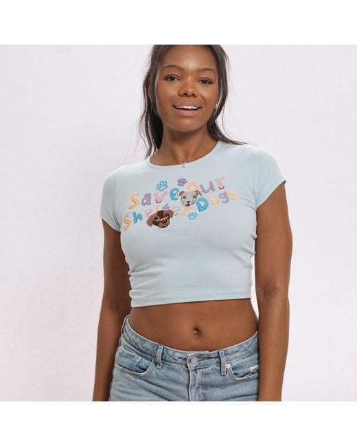 Cloud Haven Blue Mission Tee