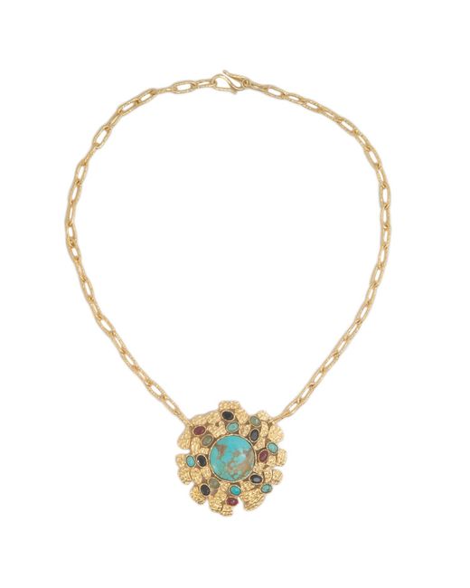 Christina Greene Metallic Grand Riviera Necklace