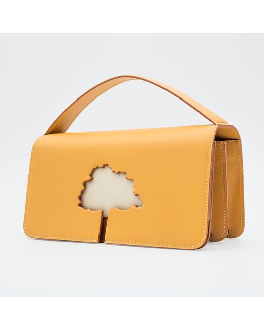 Absurde Yellow Neutrals Speed Limit Medium Bag