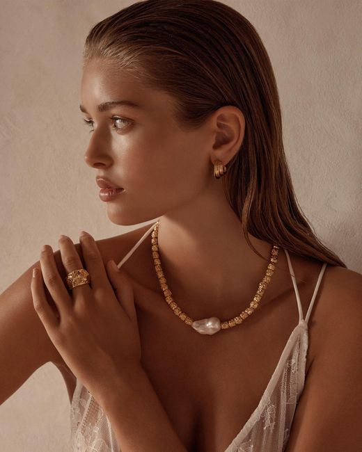 Amber Sceats Metallic Stevie Necklace