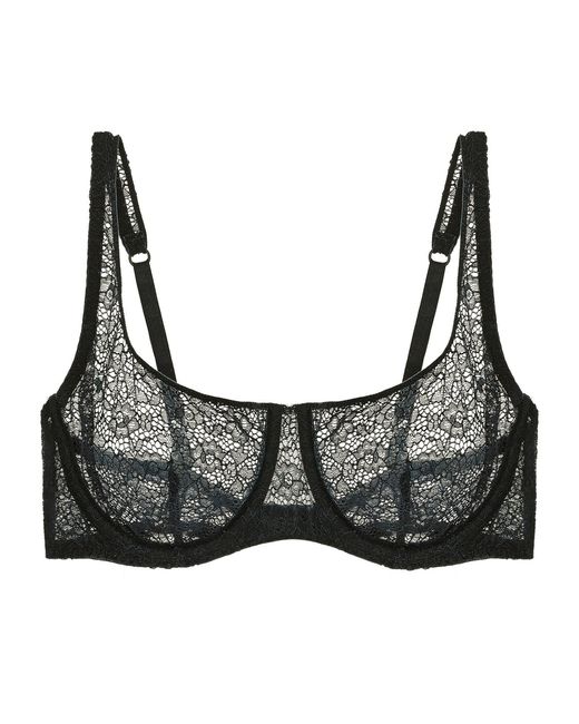 Journelle Black Alix Demi Scoop Bra Noir