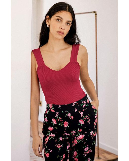 AVANI Apparel Red Bodysuit Alysse