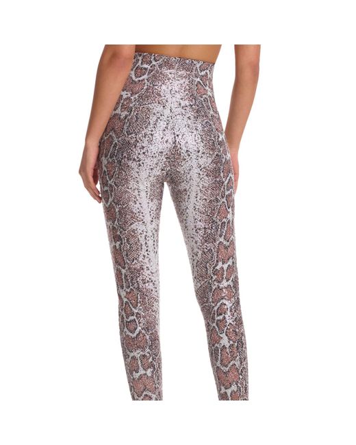 Commando Gray Sequin Animal Print Legging, Slg58