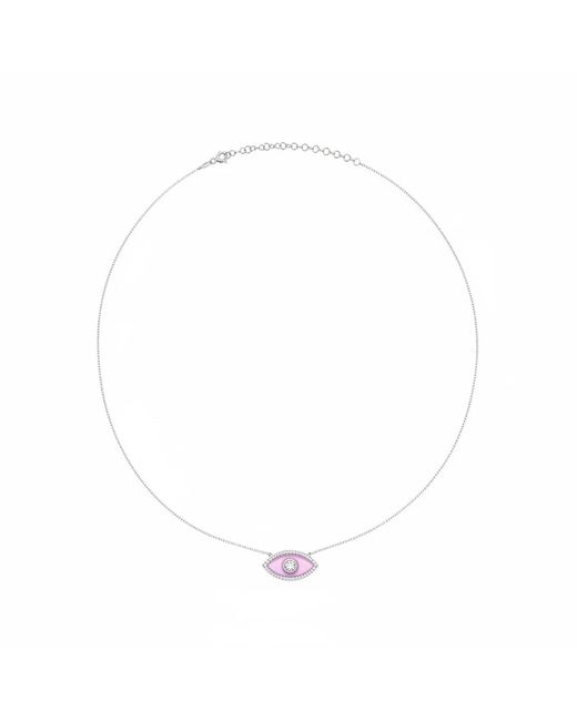 By Virgo White Evora Necklace