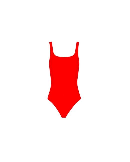 The Koozy Red Chani Bodysuit