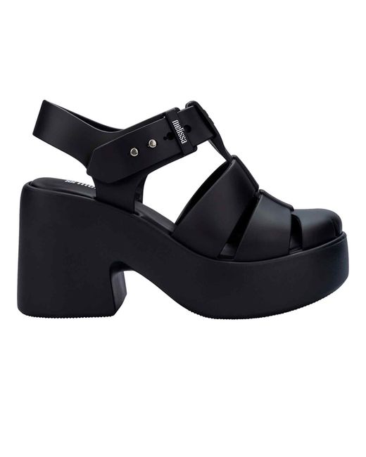 Melissa Black Lulu Platform Heel