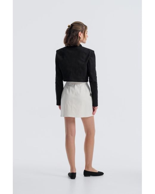 Baltér Black Capri Noir Blazer