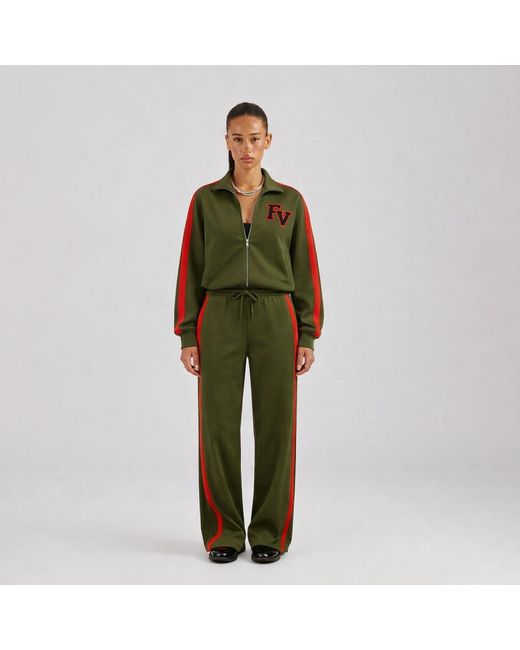 Freak Vault Green Oliveperry Tracksuit Set