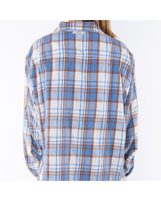 Ariko Blue Tan Bucky Overshirt for men