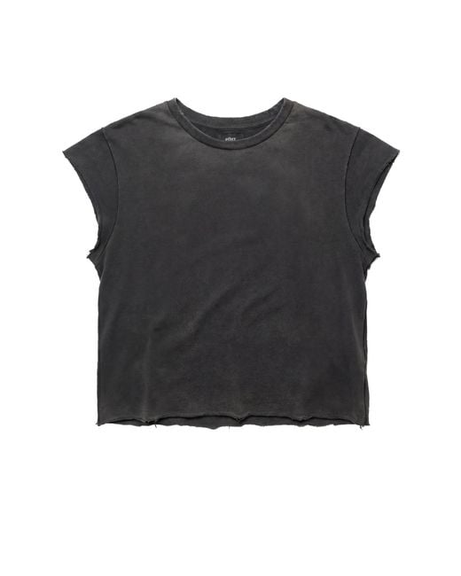 Other Uk Black Vintage Issue Raw Edge T-Shirt