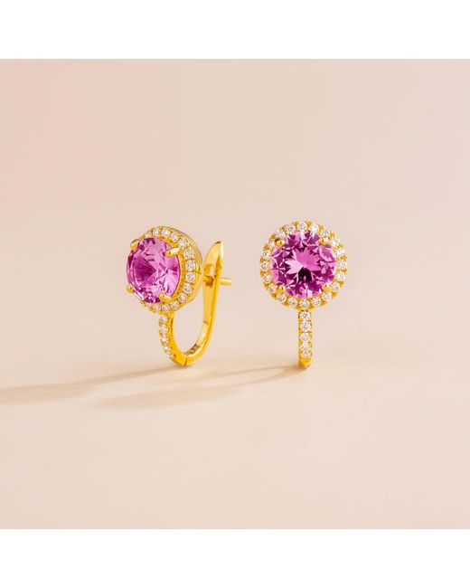 Juvetti Pink Djerv Earrings
