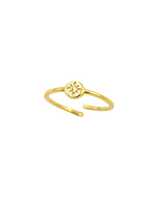 1610Istanbul Metallic Million Stone Ring