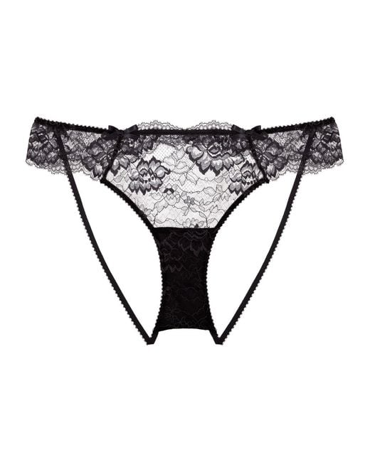 Journelle Black Isabel Ouvert Noir