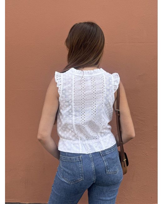 The Well Worn White The Marnie Top