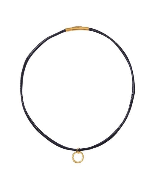 Alexie of Athens Metallic Essential Cord Charm Necklace